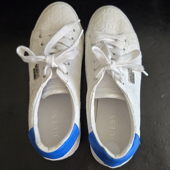 Guess Los Angeles Women's White Blue G Logo - Picture 8 of 8